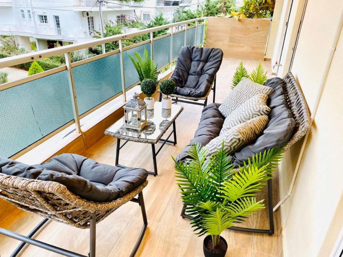 Elegant Apartment In Glyfada Афины Экстерьер фото
